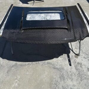 Dodge Charger Carbon Fiber Demon Style Clear Hood