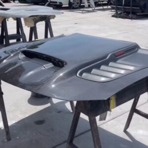 Dodge Charger Custom T-Style Vented Hood